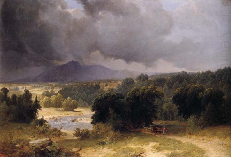 Asher Brown Durand June Shower china oil painting image
